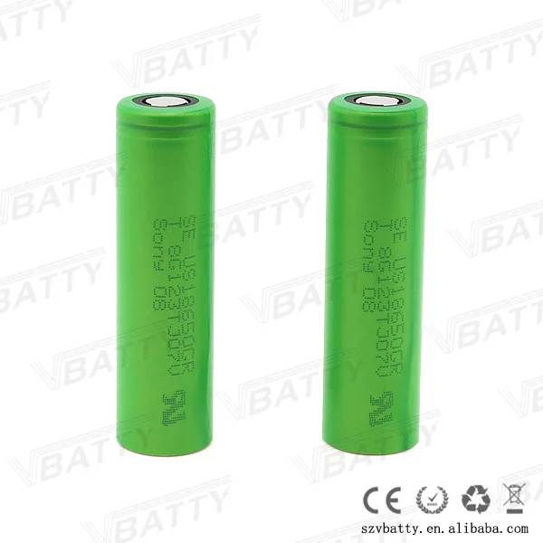 100% оригинал US18650GR 18650 2600 мАч 3.7 В литий ионная батарея литиевых аккумуляторных