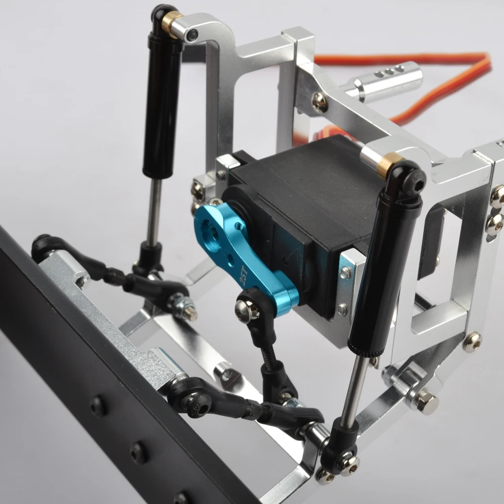 Incidental Servo 1/10 RC гусеничная металлическая лопата для снега и сервопривод для подметания снега инструменты для Traxxas TRX4 TRX-4 D90 D110 SCX10 Scx10-ll 90046 - Цвет: Incidental Servo