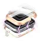 Магнитный чехол для Apple Watch, чехол для Apple watch 6 SE 5 4 3 44 мм40 мм, iwatch band 5 42 мм38 мм, защита экрана, защитное стекло