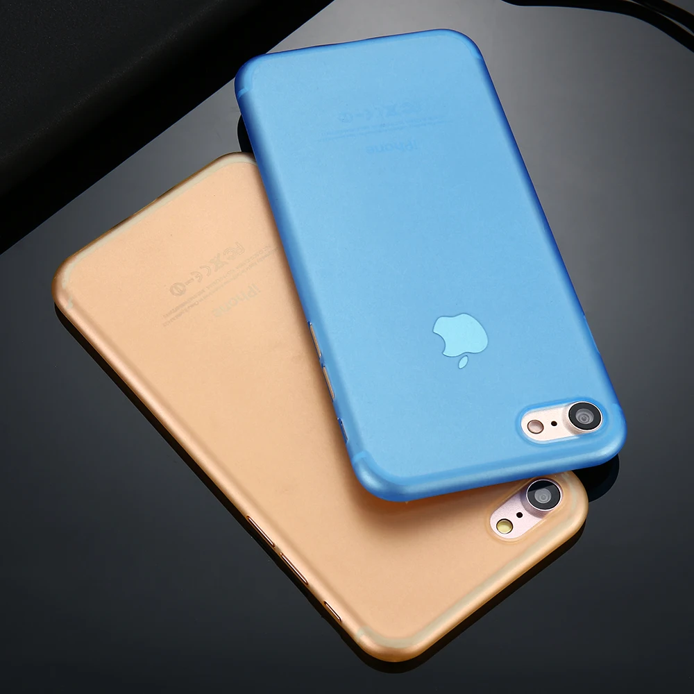 Ультратонкий чехол KISSCASE для iPhone X XS Max XR 7 8 Plus цветные жесткие чехлы 6S 6