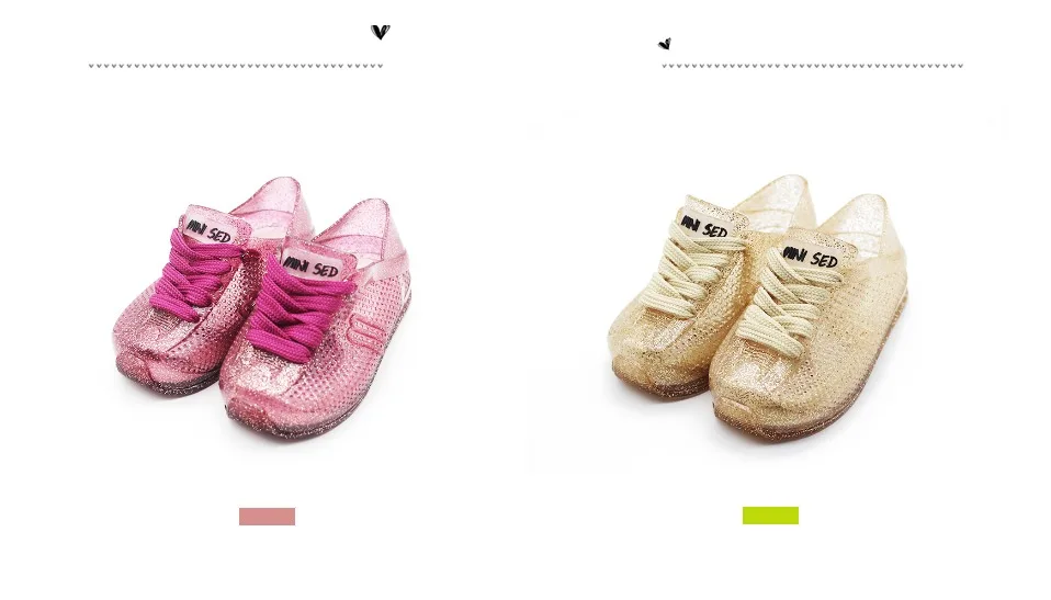 Мини Melissa стильные спортивные сандалии для девочек силиконовая обувь для девочек мягкая подошва детская обувь сандалии для младенцев Детские сандалии высокого качества