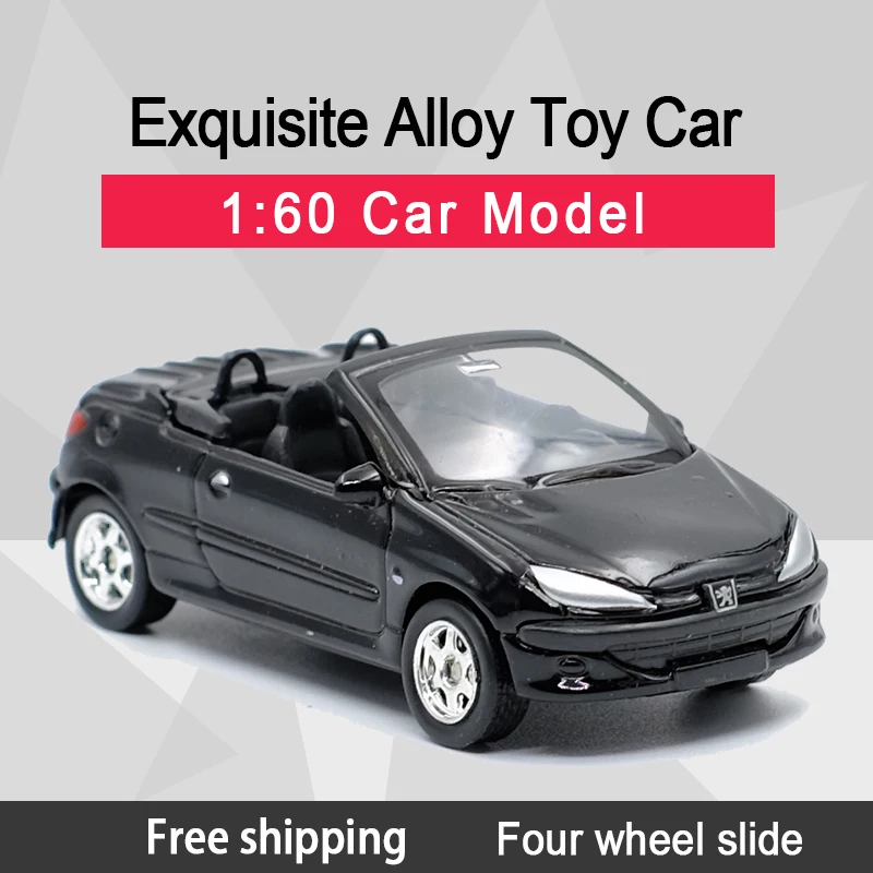 Новое поступление WELLY 1: 60 PEUGEOT 206 CC литье под давлением модель автомобиля игрушка для детей подарки коллекция игрушек