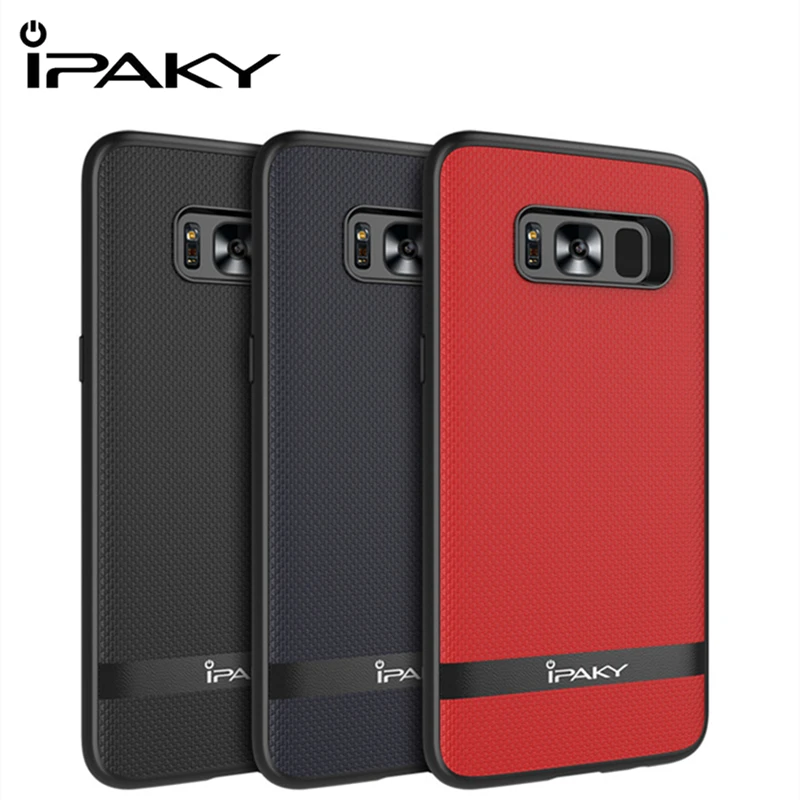 Чехол iPaky для Samsung Galaxy S8/S8 Plus чехол рамка ПК бампер + Мягкий силиконовый из ТПУ S8