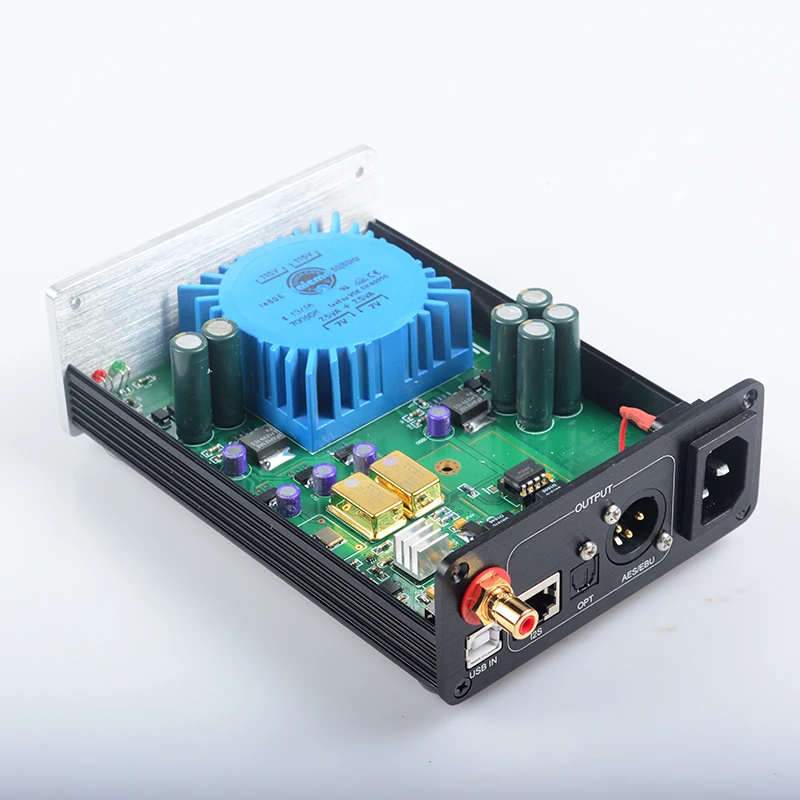 2017 Ветер аудио DU-U8 HIFI Лучший чистый USB декодер XMOS U8 Асинхронный коаксиальный ЦАП +