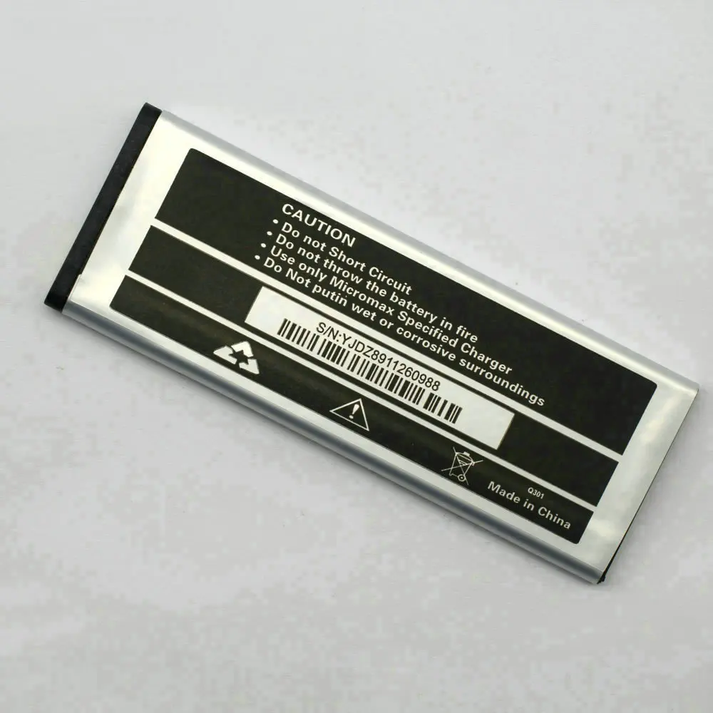 Новый высококачественный аккумулятор 100% мАч для телефона Micromax Q301 1800|battery for|battery for