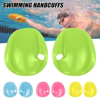 1 pair hand paddles swim webbed diving gloves for training swimming diving asd88