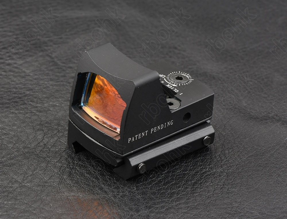 Reflex Mini trijicon RMR Style 1x Красная точка прицел для Пикатинни рейку крепление база