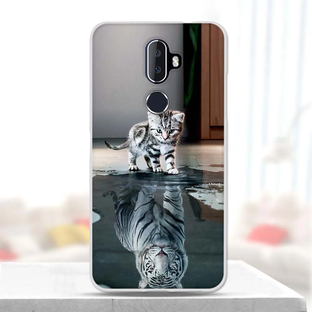 Чехол из ТПУ для Alcatel 3V силиконовый чехол задней панели телефона 2018 5099D оболочка |
