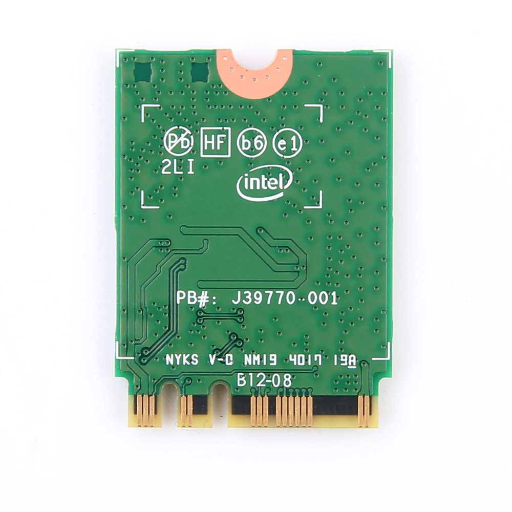 Двухдиапазонный беспроводной-AC 9260 для Intel 9260NGW NGFF 802.11ac MU-MIMO 1730 Мбит/с 1,73 Гбит/с WiFi+ Bluetooth 5,0 Карта подходит для Windows 10
