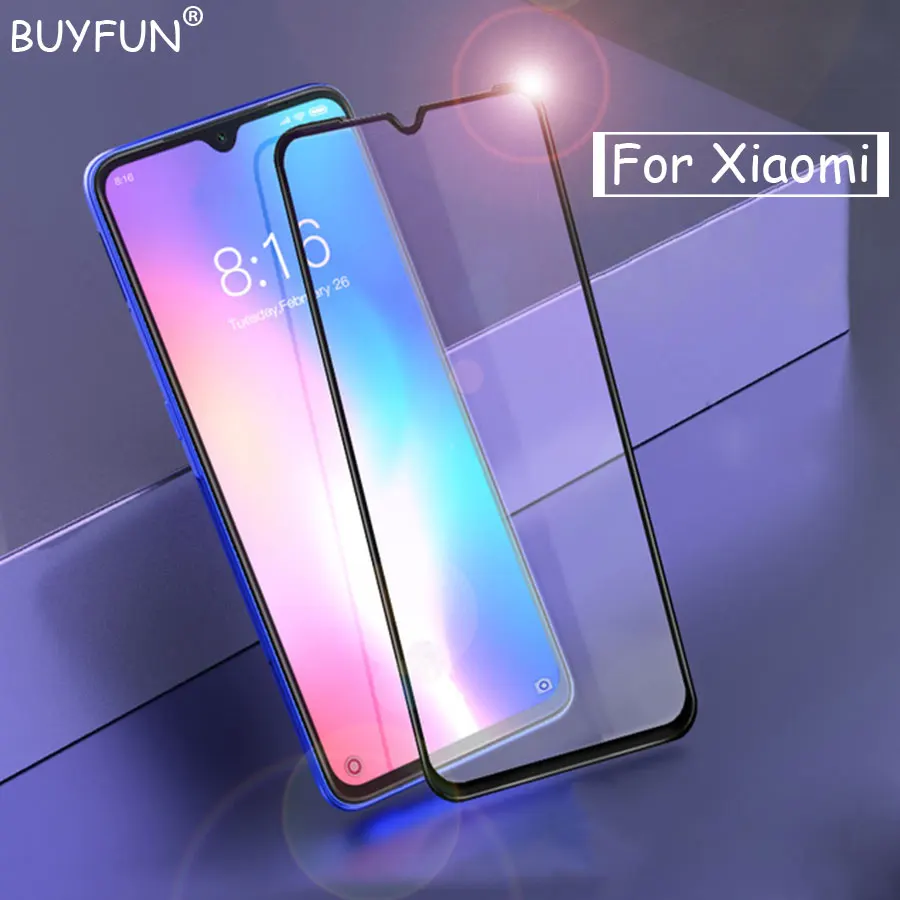 Защитное стекло для Xiao mi A2 облегченное закаленное Xiaomi 9 8 Lite Pocophone F1 6 Glas Защитная