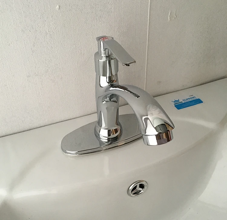 

Copper Single Hole Single Cold Wash Basin Sink Faucet Basin Sink Faucet Hot And Cold Faucet