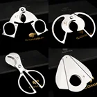 COHIBA карманные гаджеты, двойной 2 лезвия из нержавеющей стали серебряный тон сигары нож Zigarre кубинские ножницы сигары сумка