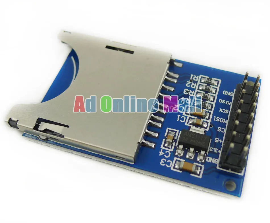 Интерфейс ENC28J60 spi сетевой модуль Ethernet LAN схема 51 AVR LPC для Arduino + SD карты слот