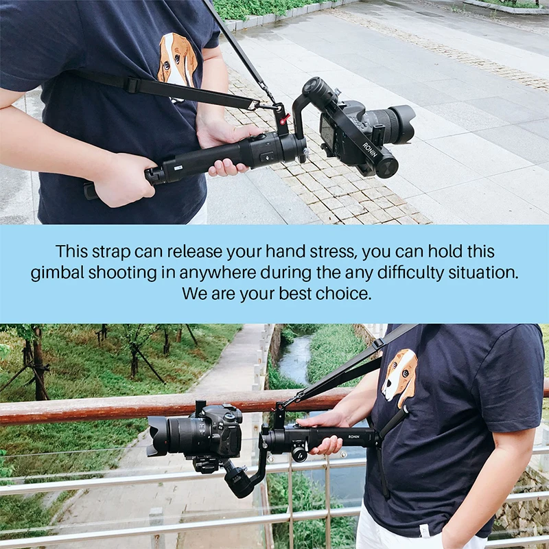 Новое поступление аксессуары для DJI RONIN S Висячие ремни пряжки ремень Dji Ronin Gimbal |