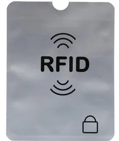 HJKL Анти Rfid кошелек Блокировка ридер замок банк держатель для карт Id банковский чехол для карт Защита металлический кредитный держатель для карт Алюминиевая сумка - Цвет: 10.5x13.5 A