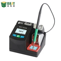 best bst 933b precision lead free soldering station smart 2 5s quick heating with dual channel power supply heating system
