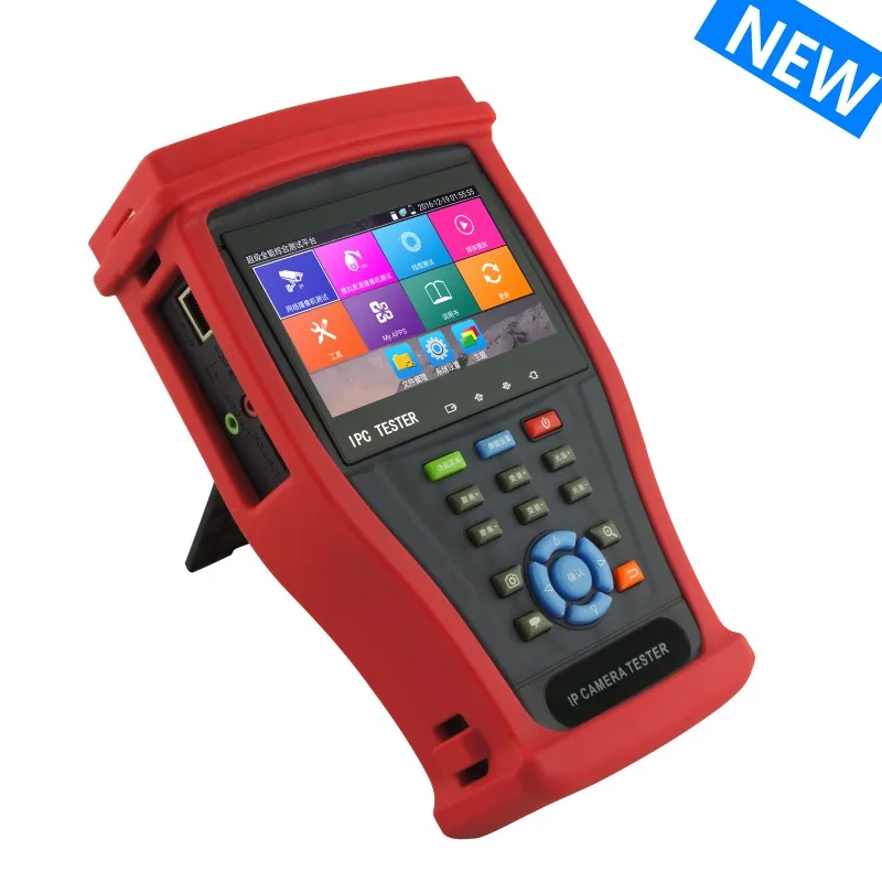 DHL Бесплатная IPC4300 CCTV тестер монитор POE 8MP TVI CVI 5MP AHD SDI H.265 IP камера тест с WIFI цифровой