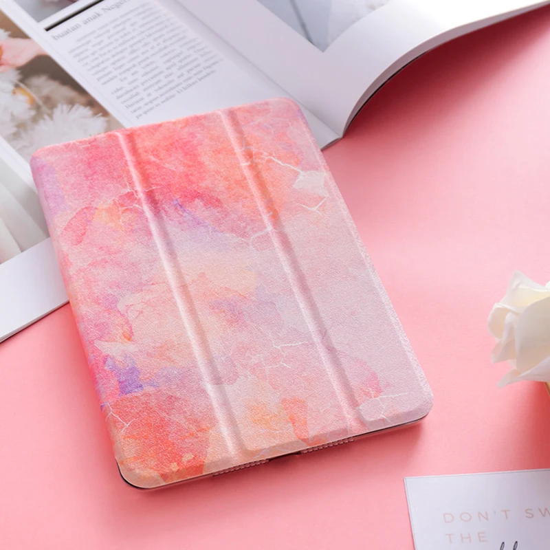 Магнитный складной чехол для iPad Pro 10 5 12 9 Air Air2 Mini 1 2 3 4 защитный нового Красный