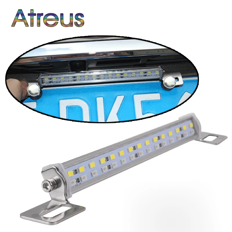 Atreus Автомобильные светодиодные номерные знаки 12 В для Toyota corolla Honda civic Nissan qashqai Peugeot