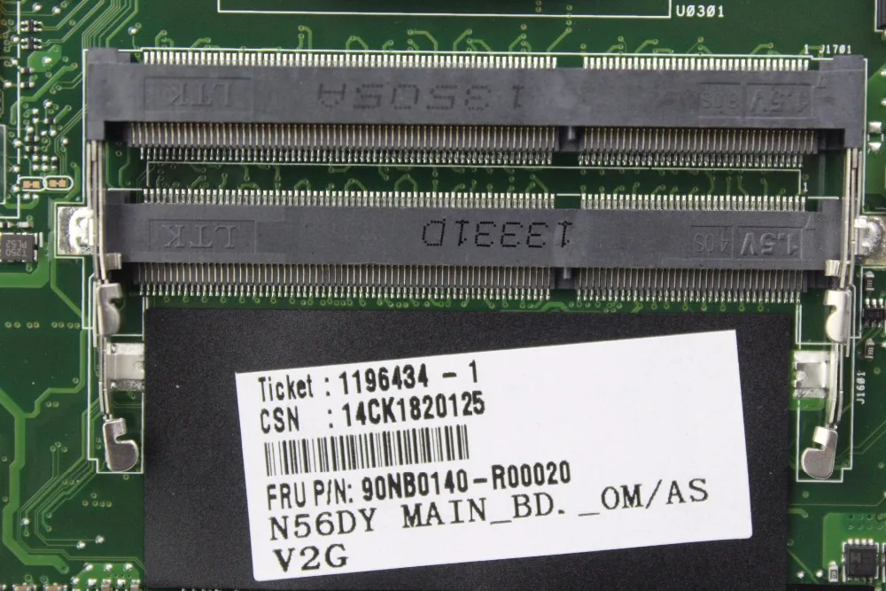 N56DY материнская плата для ноутбука Asus N56D N56DP R501DY N56DYA 60 NQOMB1002 C03 HD 8570M HD8570M 2GB