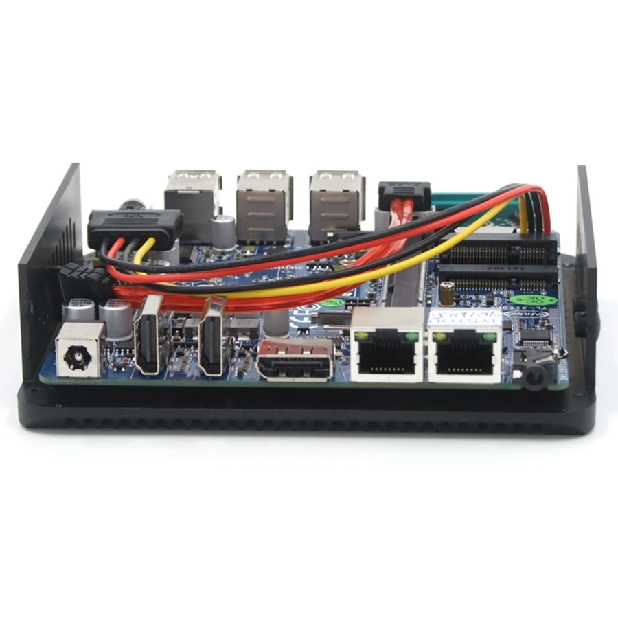 Intel NUC Mini PC N3160 Windows Dual LAN Nics безвентиляторный серверный компьютер PFsense роутер|intel nuc