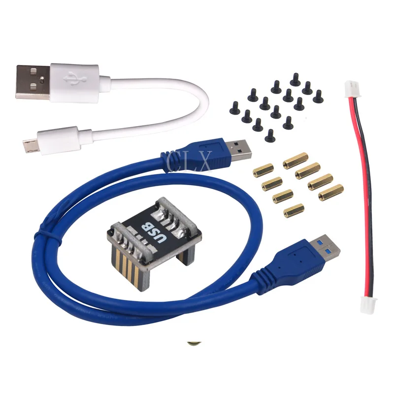 Raspberry Pi 3 Model B + SATA HDD/SSD Плата расширения X820 USB 0 совместимая с 2 5 дюймовым