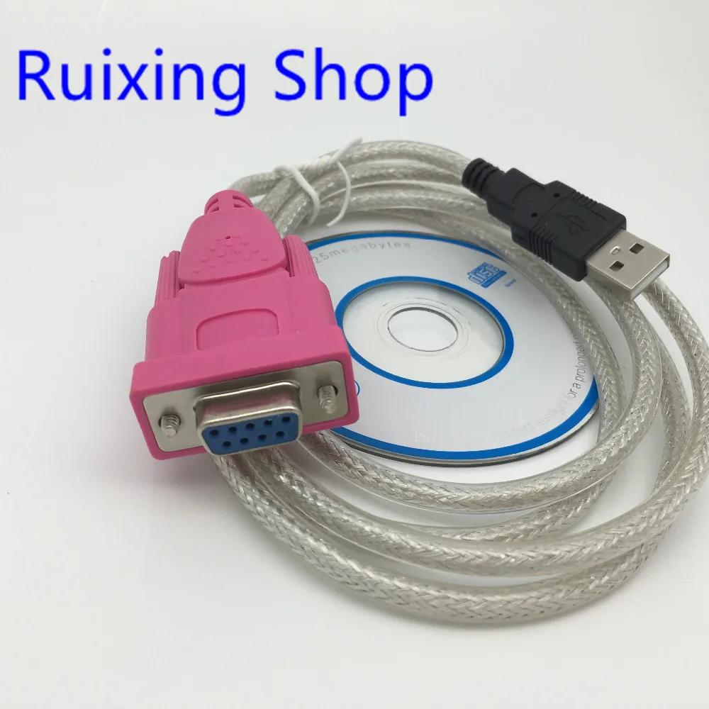 USB к RS232 гнездовой кабель последовательному порту отверстия 9 отверстий DB9 для