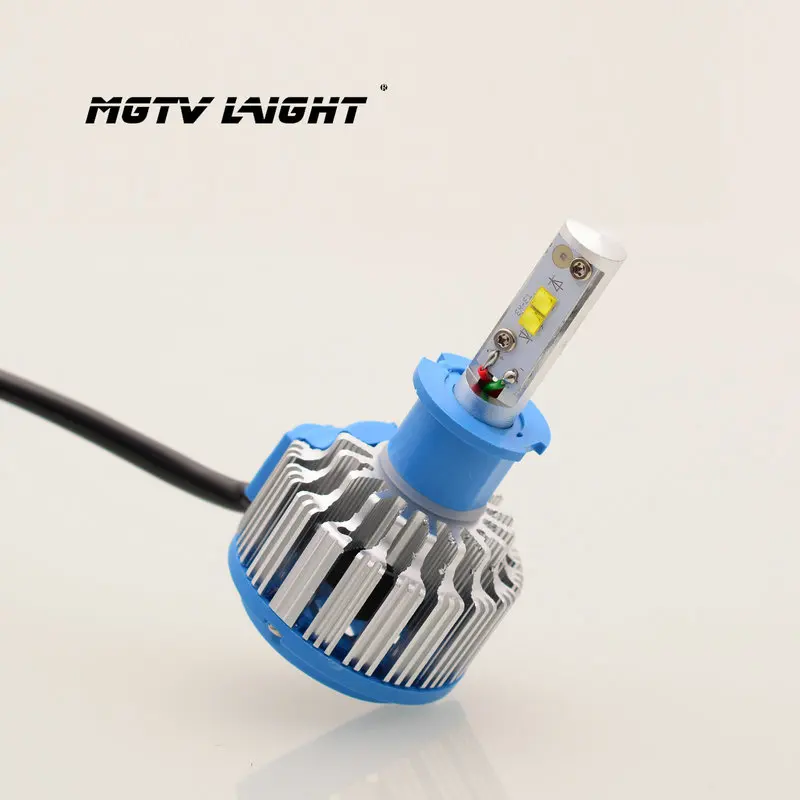 2018 супер яркие Автомобильные фары H3 Led H8/h11 Hb3/9005 Hb4/9006 H1 H7 70 Вт 7000lm автомобильная