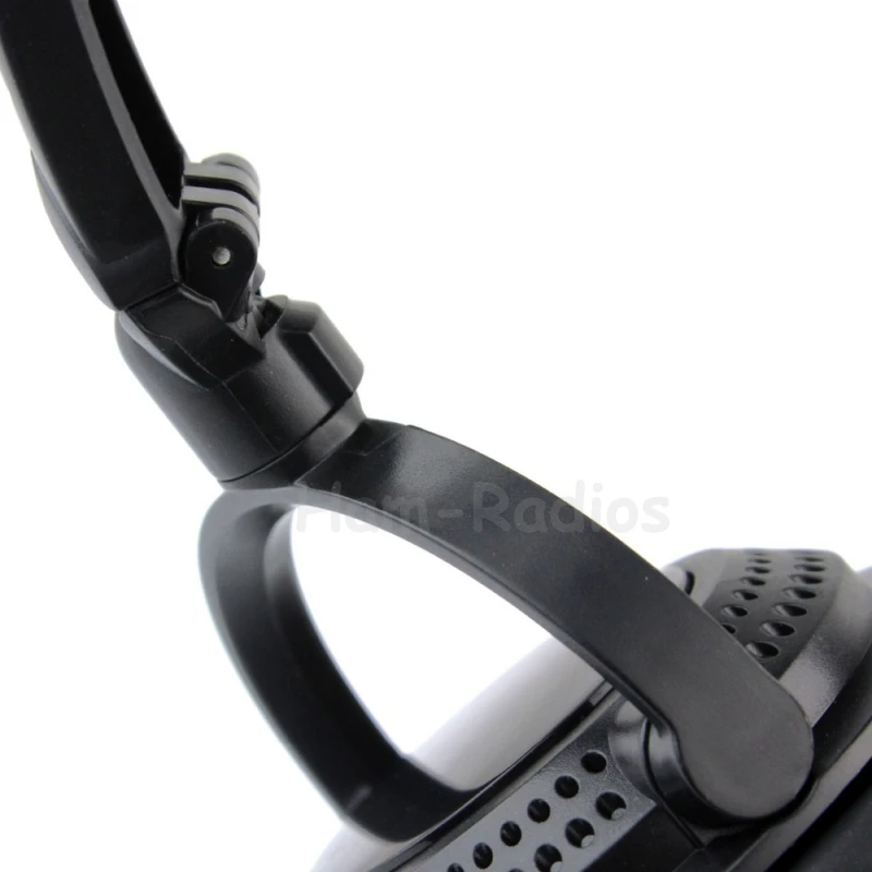 2 контакта VOX PTT MIC губчатый наушник Складная гарнитура для ICOM радиосъемка