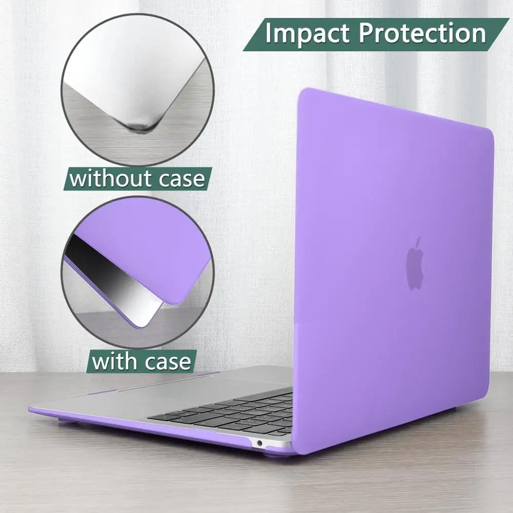 Премиум Новый матовый чехол для MacBook Air 11 12 дюймов ноутбук рукав Macbook Pro 13 15 Touch Bar/Touch