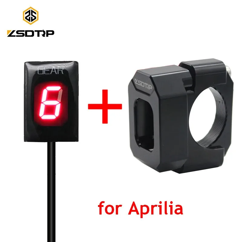 ZSDTRP Водонепроницаемый светодиодный индикатор шестерни мотоцикла для Aprilia ETV 1000