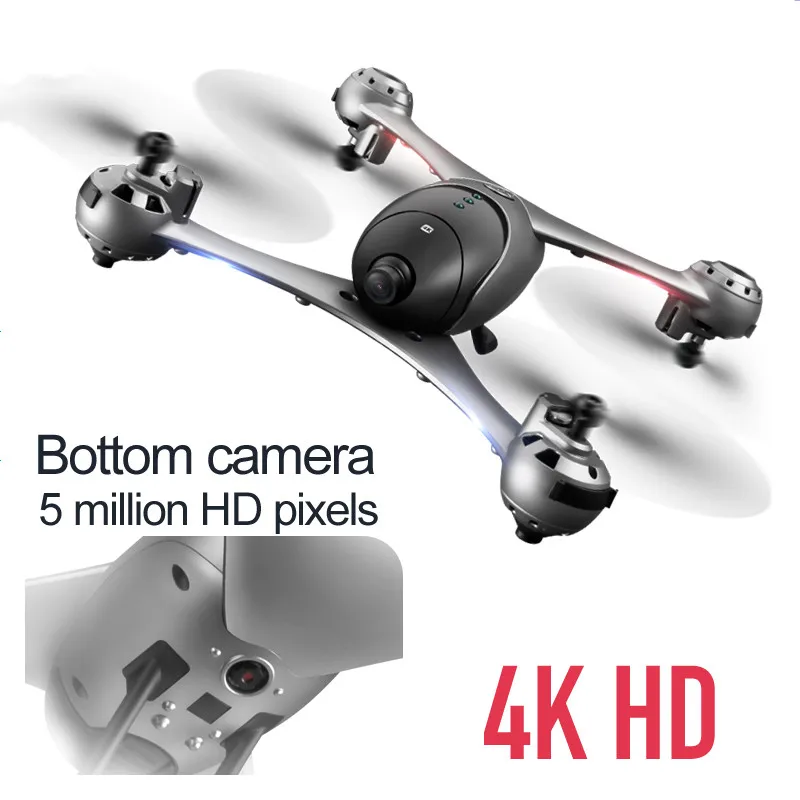 4K Дрон с HD двойной камерой оптическое позиционирование автоматическое слежение