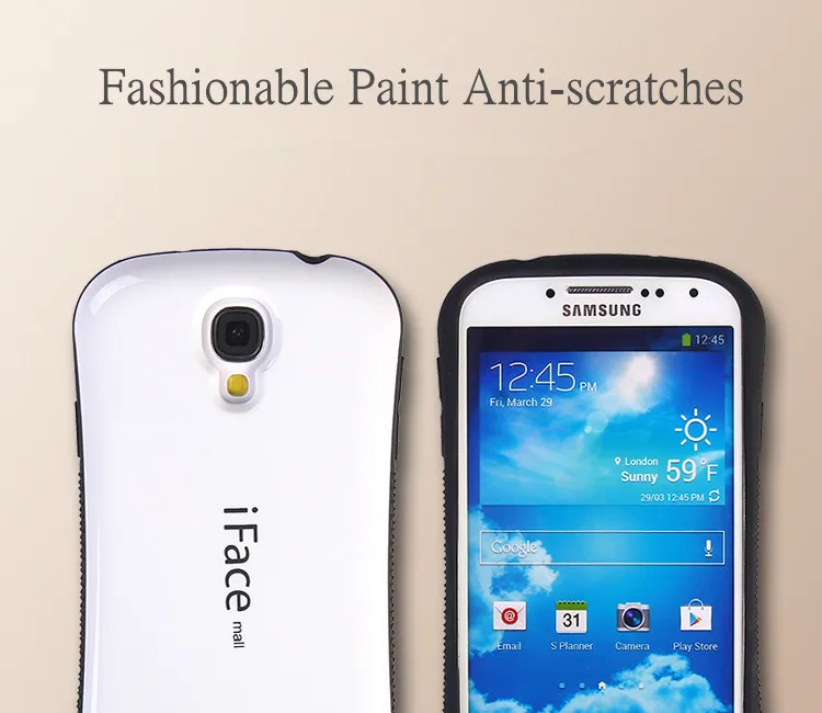 For Samsung Galaxy S4 Cases Silicone Shockproof Phone Cover Soft TPU PC Hybrid Armor Back for Case | Мобильные телефоны и