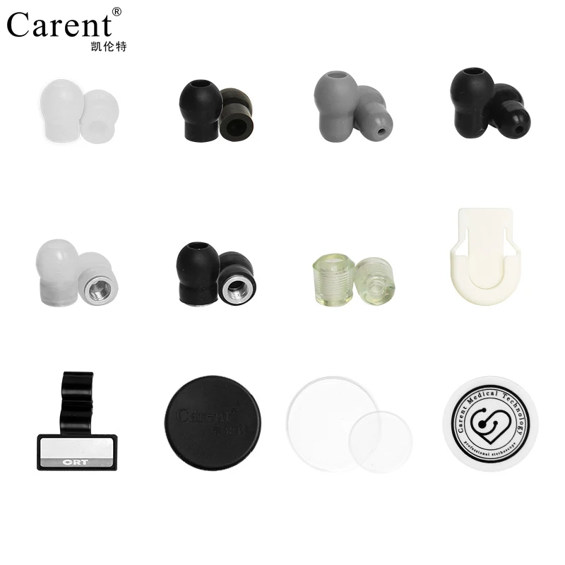 

Carent 6 pairs / lot Endurable Soft Silicone Earplugs /diaphragm /head protector /name card /eartip for Stethoscope Accessories