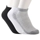 Носки мужские сетчатые, мягкие невидимые короткие носки из нейлона и хлопка, белые черные дышащие, европейские размеры 38-44, 20 шт. = 10 пар, лето тонкие лодочкой
