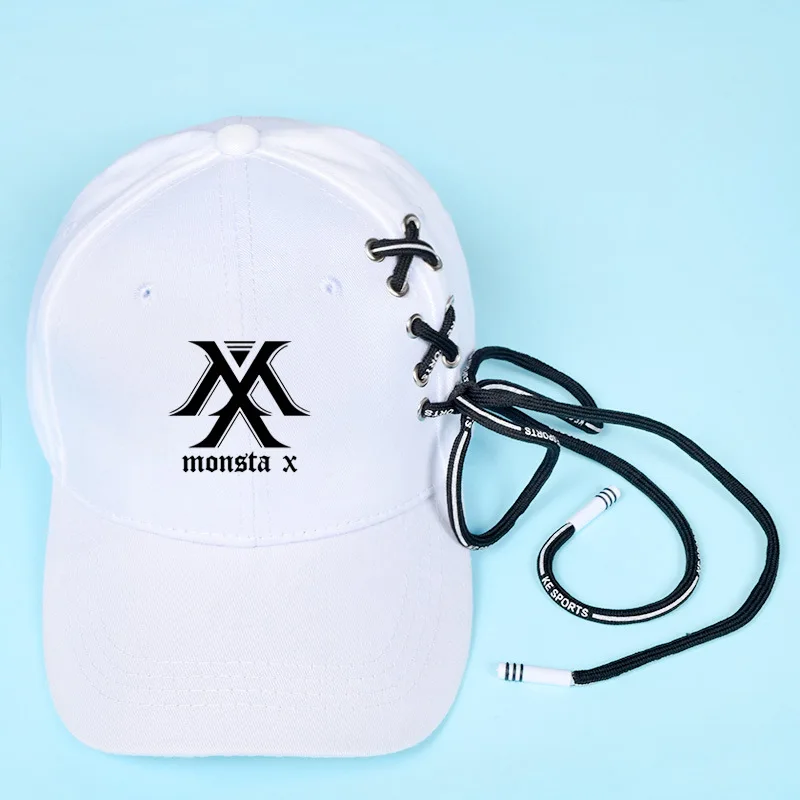 white 5 Мода Kpop аксессуары GOT7 BLACKPINK EXO дважды Seventeen; Кей-Поп Бейсболка для улицы Snapback HatsMen/женщины хип-хоп Trucker Кепки - Цвет: white 5