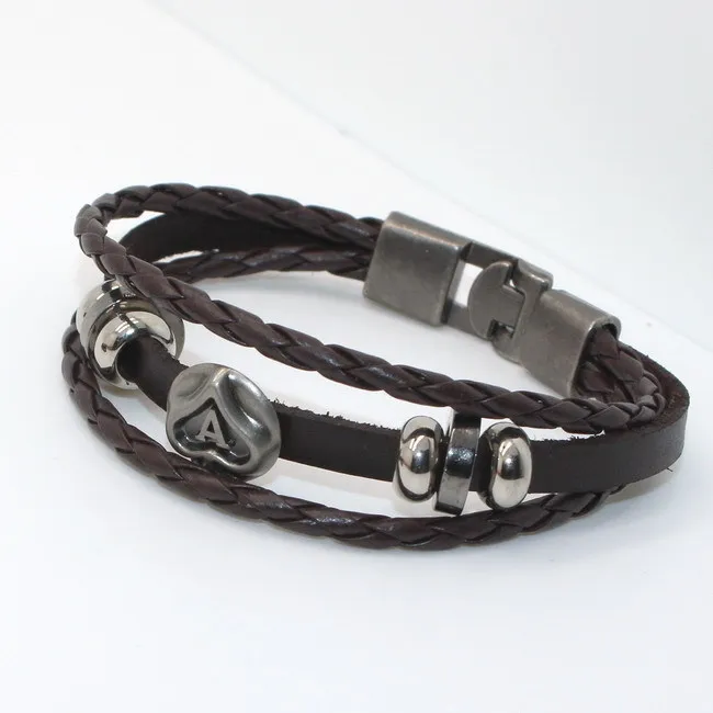 Самые низкие цены новые рельефные браслеты и для мужчин женщин регулируемые