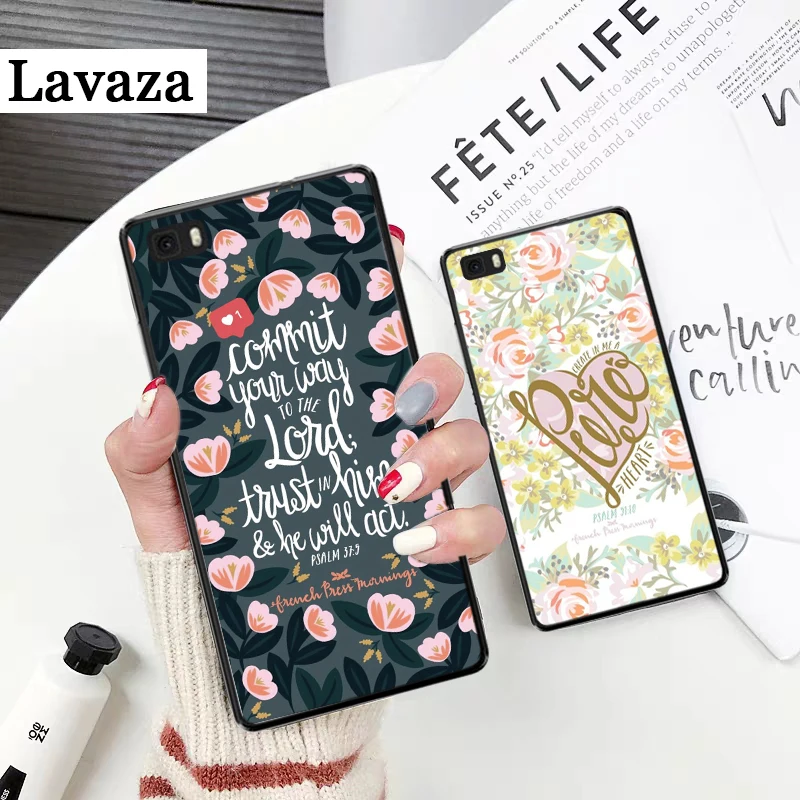 Силиконовый чехол Bible verse Jesus для Huawei P8 Lite 2015 2017 P9 2016 Mimi P10 P20 Pro P Smart Z 2019 P30 | Мобильные
