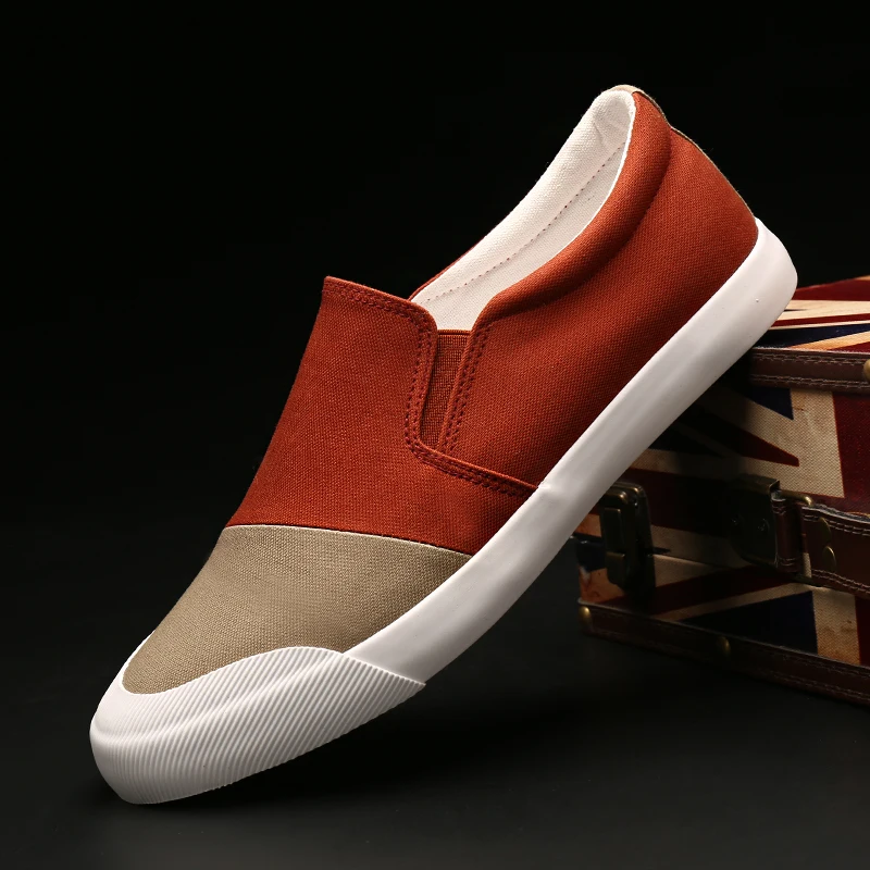 2018 Autumn New Canvas Shoes Color Matching Cloth Driving Casual | Обувь
