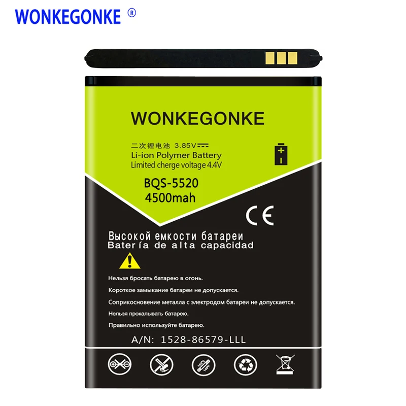 WONKEGONKE BQS-5520 аккумулятор для BQ BQS5520 Mercury мобильный телефон | Мобильные телефоны и