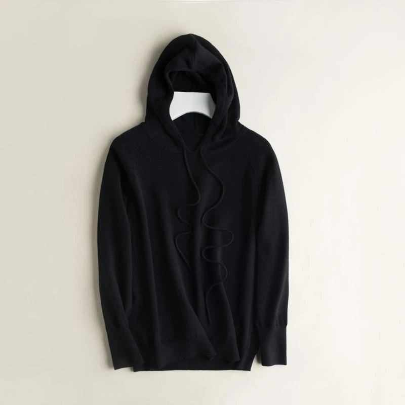 New Spring Autumn Women Cashmere Sweater Sport Hoodie Pullovers Knit Jacket Bottomed Female Loose Streetwear | Женская одежда
