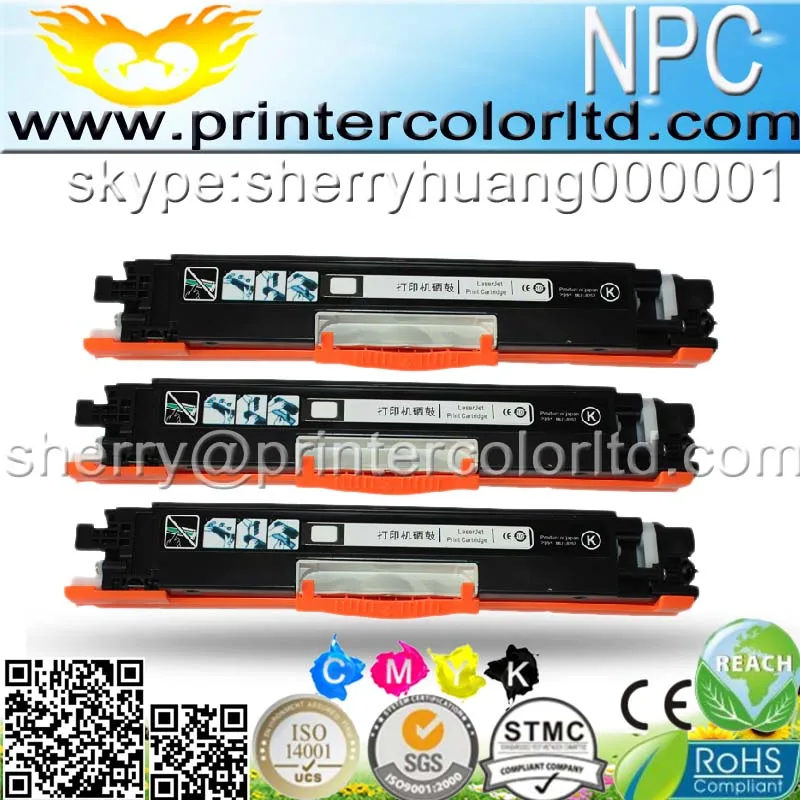 Совместимый цветной картридж CE310A CE311A CE312A CE313A для HP CP1025 CP1025nw M175A M175nw|toner cartridge|color toner