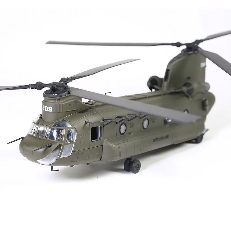 FOV 1/72 весы США CH 47D Chinook транспортный вертолет Diecast металлические военный самолет