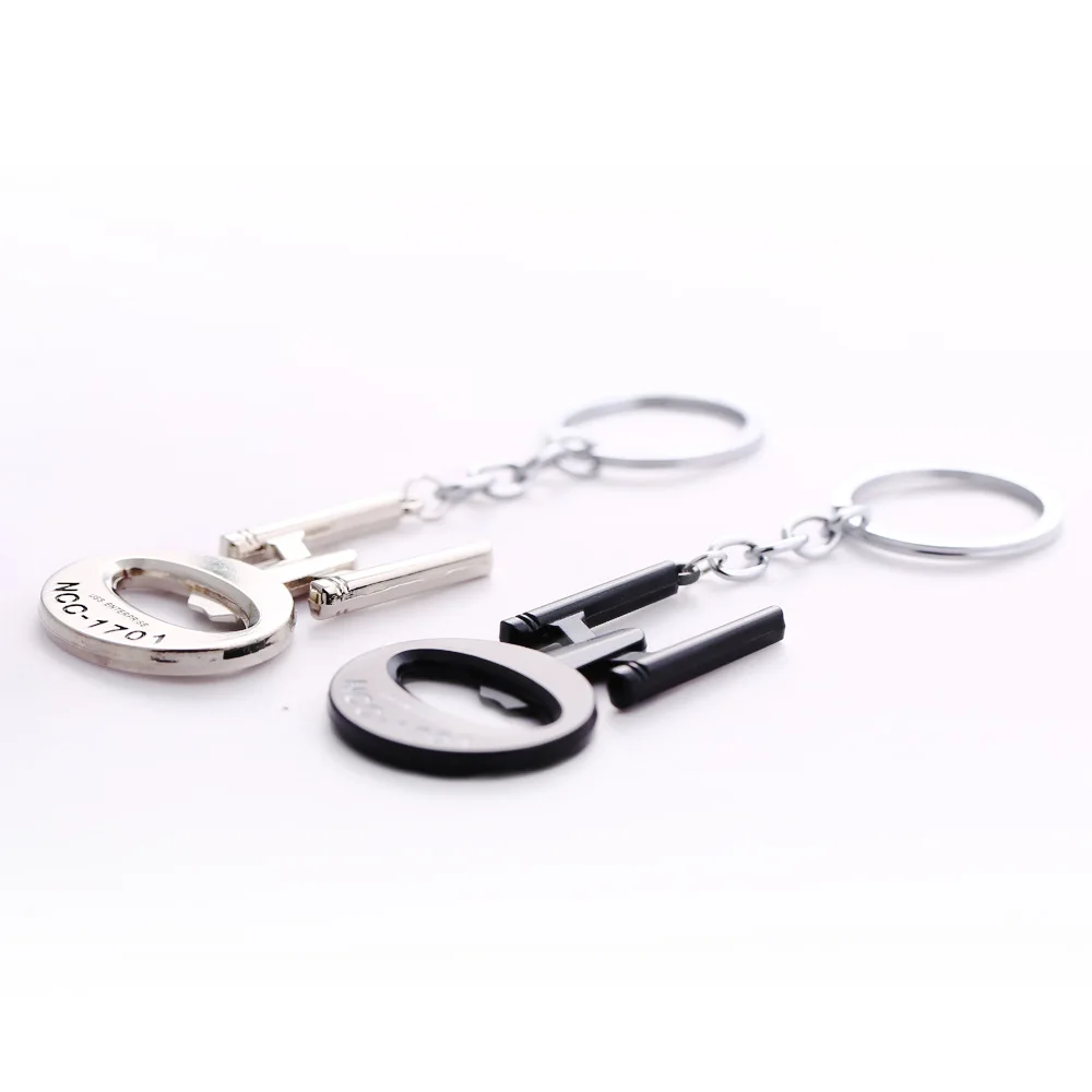JEWELRYGIFTUSS Энтерпрайз звезда фильм космический корабль porte clef сплав брелки