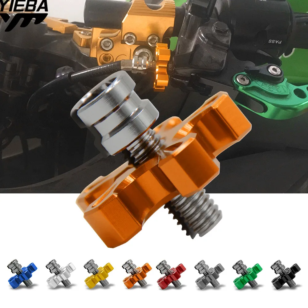 M8 M10 * 1 25 алюминиевый кабель клатч для мотоцикла Ducati monster 696 09 14 YZF R1 04 16 NINJA650R Z800