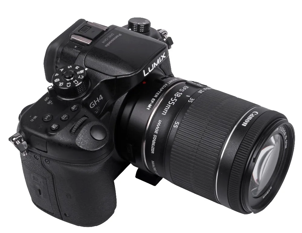 Адаптер для объектива Canon EF с автофокусом камеры M4/3|Адаптеры объектива| |