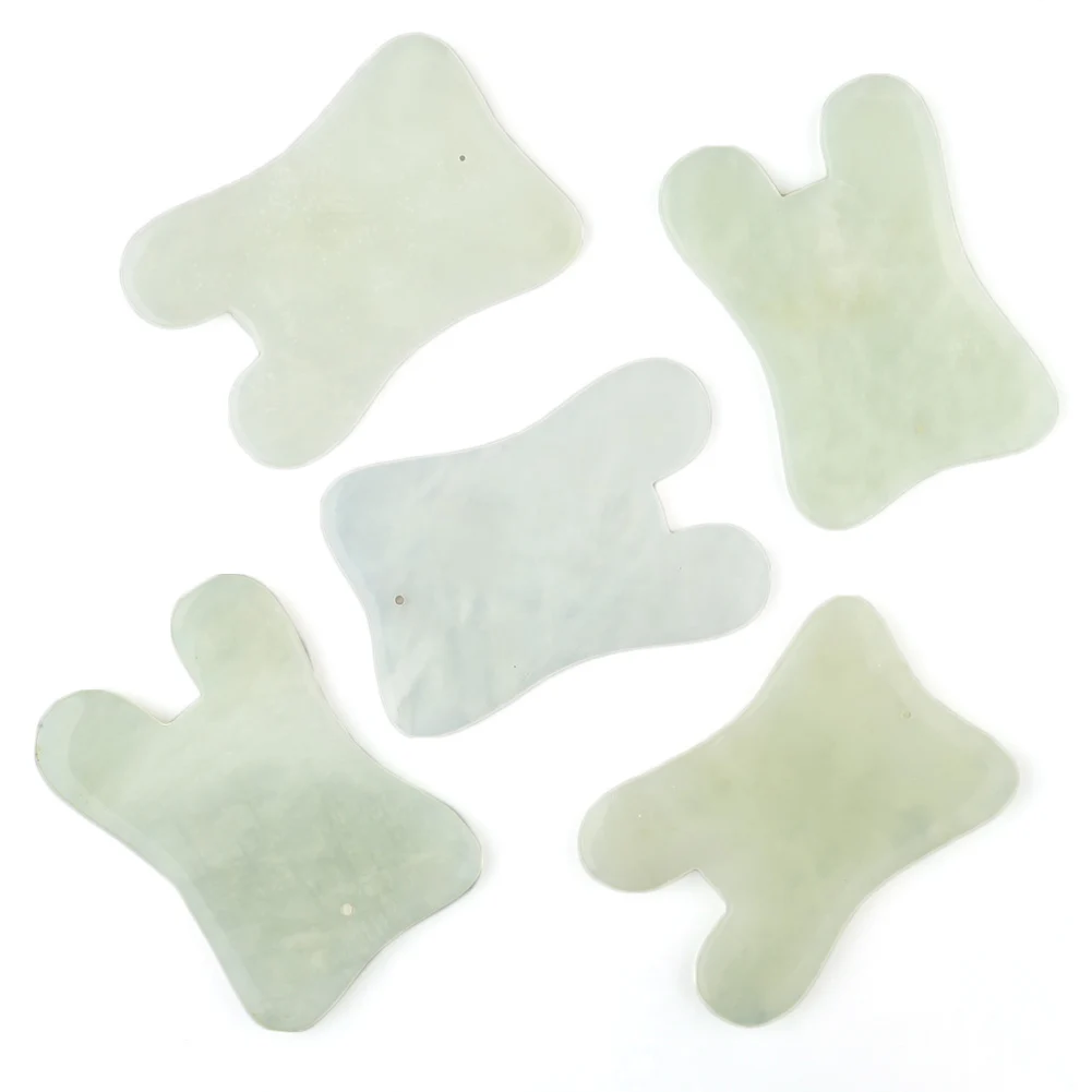 New Gua Sha Guasha массаж для лица красота Tool Chinese Natural Jade Health Cure | Красота и здоровье