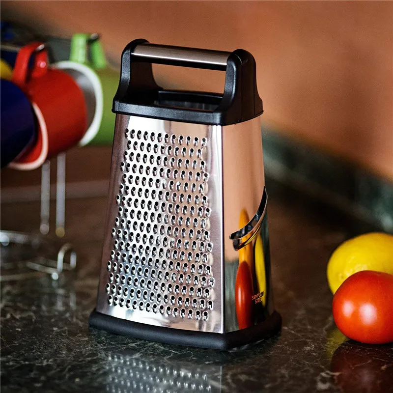 4 сторонняя профессиональная терка из нержавеющей стали с пожизненной гарантией