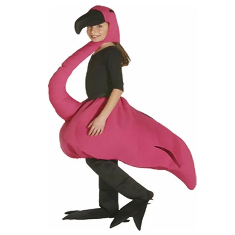 

Child Flamingo Costume Fun Bird Halloween Costume Kids Animal Bird Costume