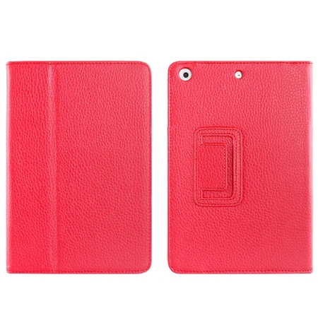 Для ipad Air/Air 2 из искусственной кожи чехол с Авто Режим сна/Пробуждение для ipad 5/6 чехол с откидной магнитной крышкой чехол для ipad 9,7 - Цвет: Red
